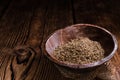 Portion of Anise Seeds Royalty Free Stock Photo