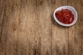 Portion of Barbeque Sauce Royalty Free Stock Photo