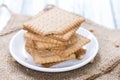 Portion of Butter Biscuits Royalty Free Stock Photo