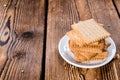 Portion of Butter Biscuits Royalty Free Stock Photo