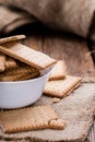 Portion of Butter Biscuits Royalty Free Stock Photo