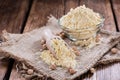 Portion of Chick Pea Flour Royalty Free Stock Photo