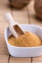 Portion of Coconut Sugar Royalty Free Stock Photo