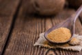 Portion of Coconut Sugar Royalty Free Stock Photo