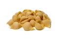 A Portion of Conchiglioni Rigati Pasta