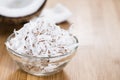 Portion of Grated Coconut