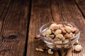 Portion of mixed nuts (roasted and salted) Royalty Free Stock Photo