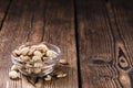 Portion of mixed nuts (roasted and salted) Royalty Free Stock Photo