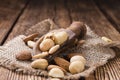 Portion of mixed nuts (roasted and salted) Royalty Free Stock Photo