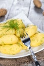 Portion of Potatoes Royalty Free Stock Photo