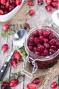 Portion of preserved Cranberries