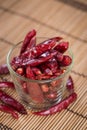 Portion of red Chillis Royalty Free Stock Photo