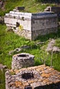 Portion of the Ruins of Troy Royalty Free Stock Photo