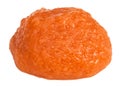 Portion of salty caviar of carp fish isolated