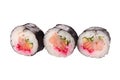 Portion sushi close-up Royalty Free Stock Photo