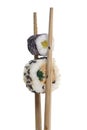 Portion sushi isolated Royalty Free Stock Photo