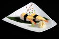 Portion of sushi n Royalty Free Stock Photo