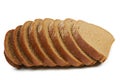 Portioned rye bread