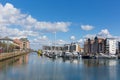 Portishead marina near Bristol Somerset England UK Royalty Free Stock Photo