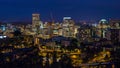 Portland Above Downtown Night 659