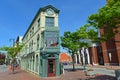 Portland Arts District Hay Building, Maine, USA