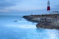 Portland Bill Before Dawn Royalty Free Stock Photo