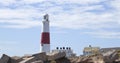 Portland bill lighthouse, dorset, england Royalty Free Stock Photo