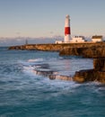 Portland Bill lighthouse, Dorset, UK