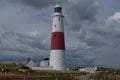 Portland Bill Lighthouse, The isle of Portland Dorset UK Royalty Free Stock Photo