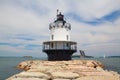 Portland Breakwater Lighthouse (Bug Light) at the south Portlan