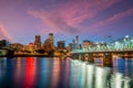 Portland city downtown skyline  cityscape of Oregon, in USA Royalty Free Stock Photo