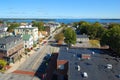 Portland City Skyline, Maine, USA Royalty Free Stock Photo