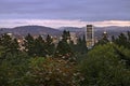 Portland Downtown at Dawn