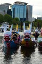 Portland Dragon Boat Festival Royalty Free Stock Photo