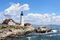 Portland Head Light Royalty Free Stock Photo