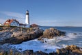 Portland head Light - Lighthouse Royalty Free Stock Photo