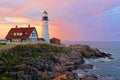 Portland Head Light Royalty Free Stock Photo