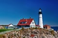 Portland Head Lighthouse Royalty Free Stock Photo