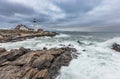 Portland Head Lighthouse in Cape Elizabeth, Maine Royalty Free Stock Photo