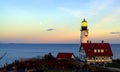 Portland Head Lighthouse,, Cape Elizabeth Maine Royalty Free Stock Photo