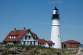 Portland Head Lighthouse, Portland, ME Royalty Free Stock Photo