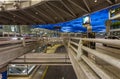 Portland International Airport PDX in blue hour