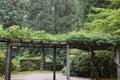 Portland Japanese Garden in Oregon Royalty Free Stock Photo