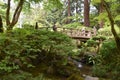 Portland Japanese Garden in Oregon Royalty Free Stock Photo