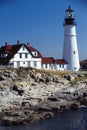 Portland lighthouse Royalty Free Stock Photo