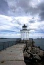 Portland, Maine: The Portland Breakwater Light -- also called Bug Light