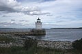 Portland, Maine: The Portland Breakwater Light -- also called Bug Light