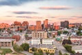 Portland, Maine, USA downtown skyline Royalty Free Stock Photo