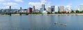 Portland Oregon city panorama. Royalty Free Stock Photo