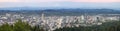 Portland Oregon Cityscape with Mount Hood